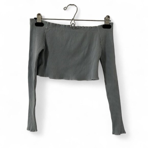 Women’s Off the shoulder cropped top Size Medium - Picture 6 of 6
